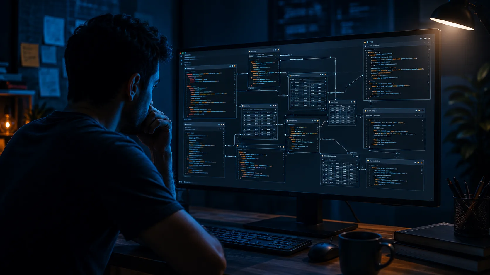 Pessoa com dificuldade para organizar consultas SQL e relacionamentos entre tabelas